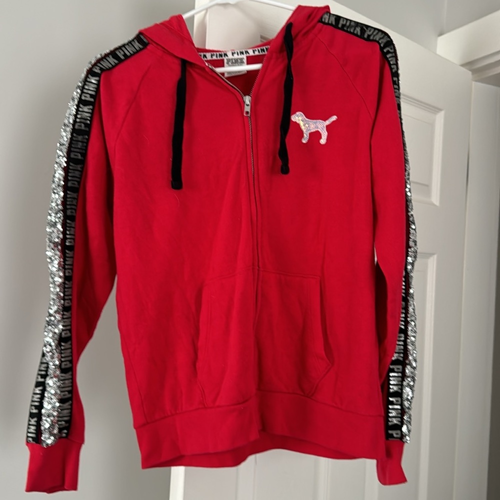 Victoria’s Secret Holiday Zip Up Size Small